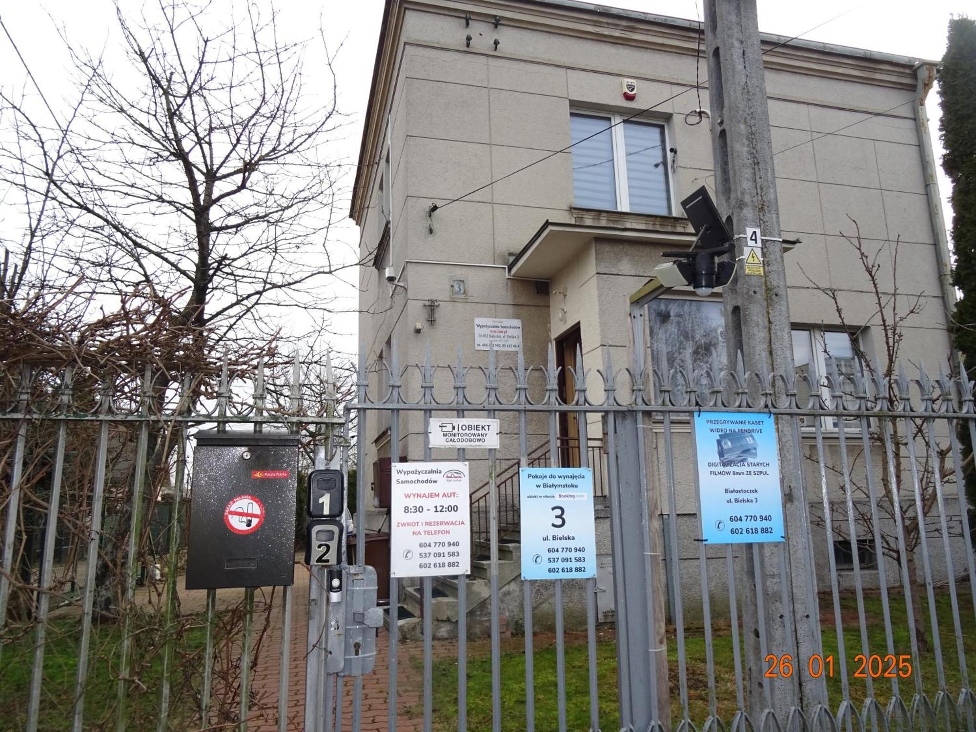 Pokoje Do Wynajecia W Centrum Bialegostoku Białystok Exteriör bild