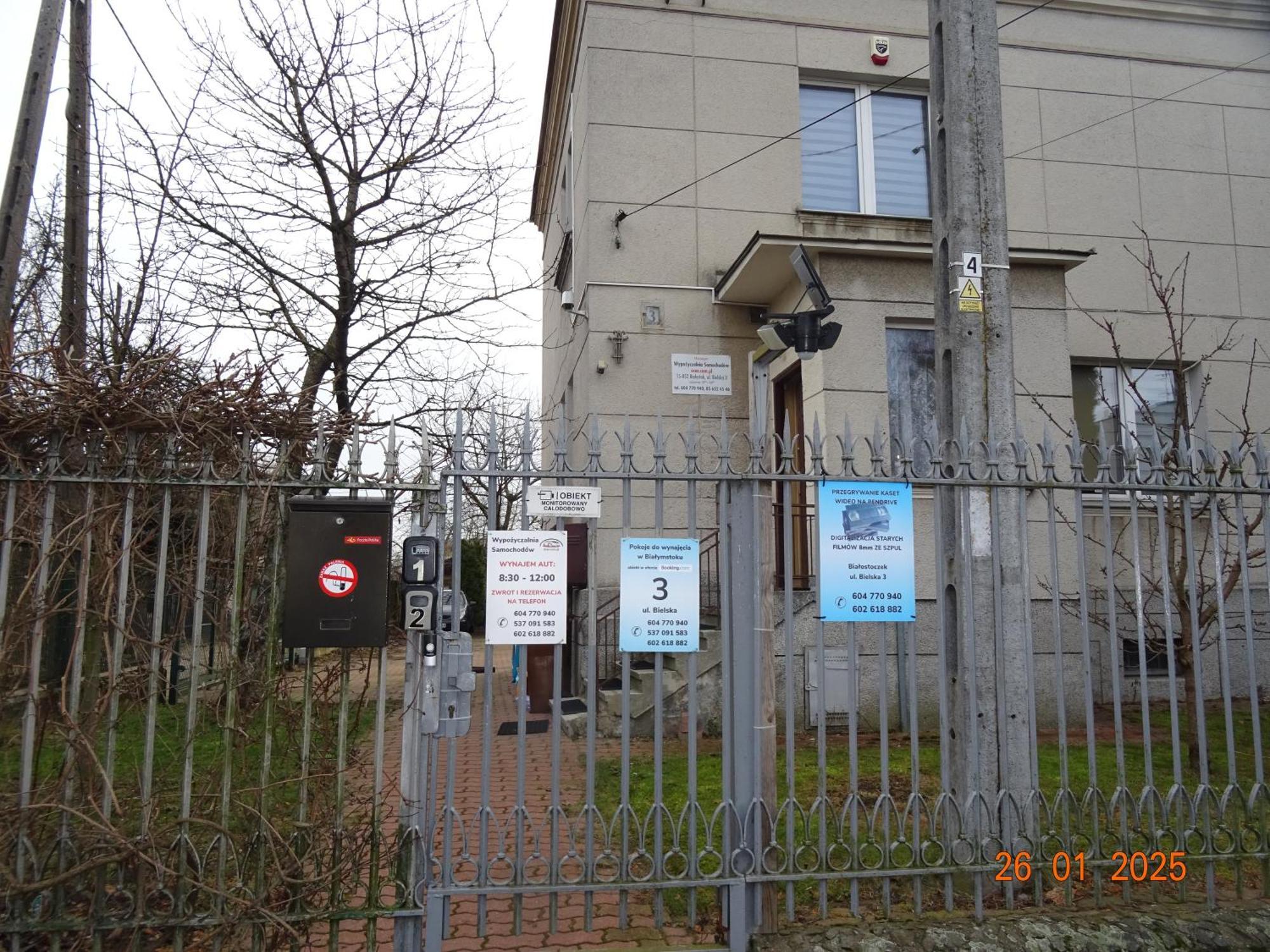 Pokoje Do Wynajecia W Centrum Bialegostoku Białystok Exteriör bild